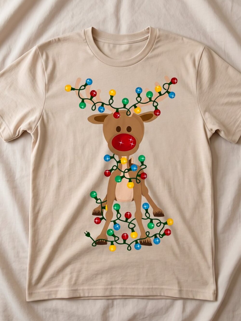 Adorable Reindeer Sticker